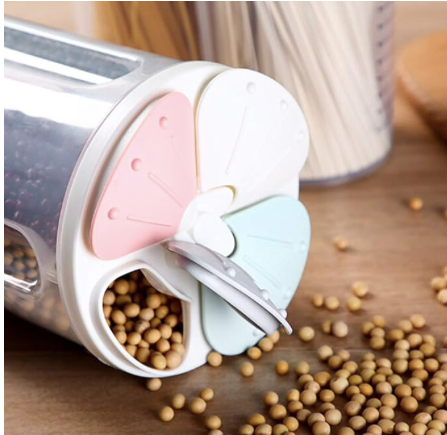 🥣 Dispensador de Granos 4 en 1