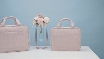 🧳 Neceser de Lujo con Gancho Giratorio 360°